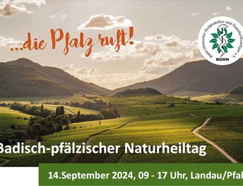 Badisch-Pfälzischer Naturheiltag am 14. September